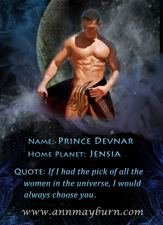 Devnar from The Breaker's Concubine by Ann Mayburn Erotic Sci-Fi Romance